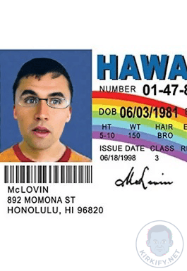 Kirkify community meme